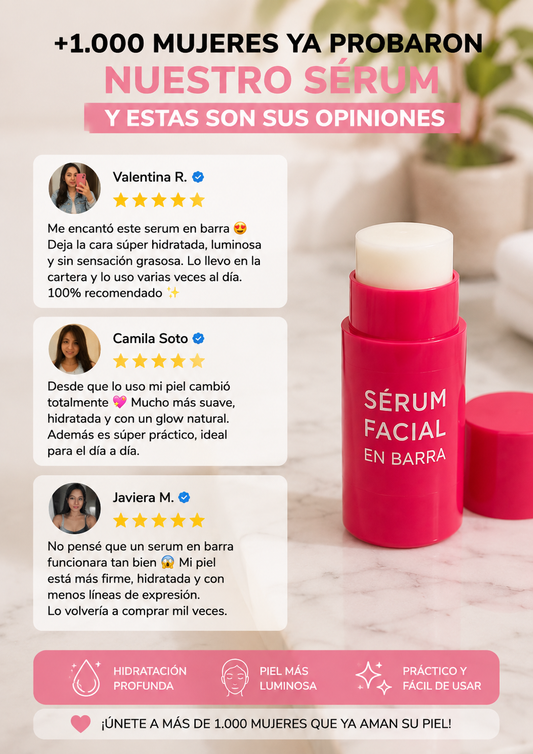 Sérum Facial En Barra Hidratante